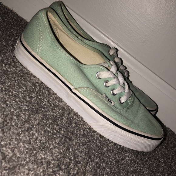 Vans Shoes Mint Green Vans Poshmark